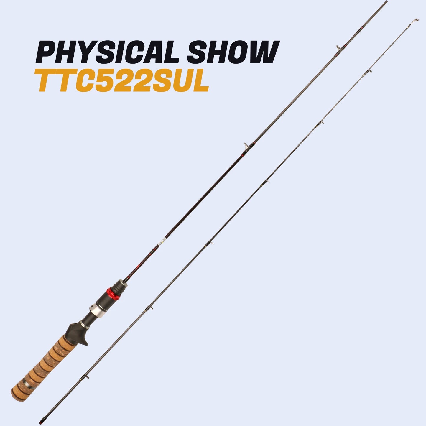 Kuying Lure Rod Baitcasting Spinning Carbon River Fishing Rod