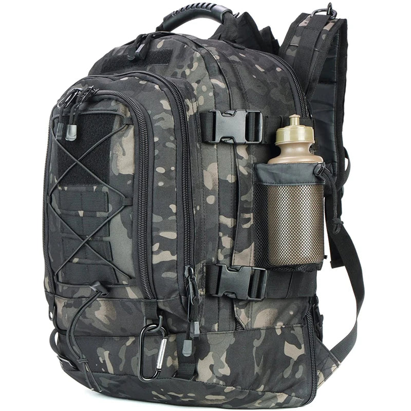 LQARMY Military Tactical Backpack With Molle System For Hiking