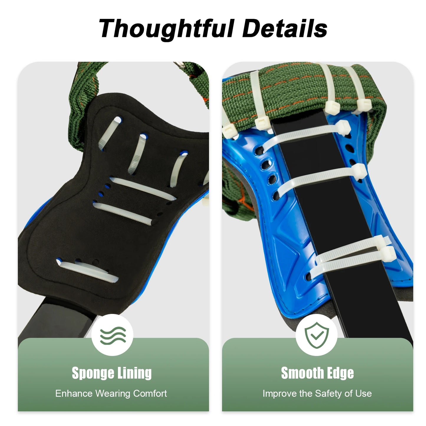 Tree Climbing Gear Set 220LB Capacity Professional Ascension Equipment Fruit Picking Logging Rescue Hunting Rock Climbing