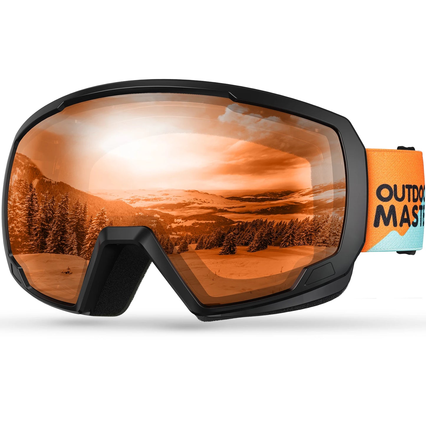 OutdoorMaster Kids Ski Snowboard Goggles