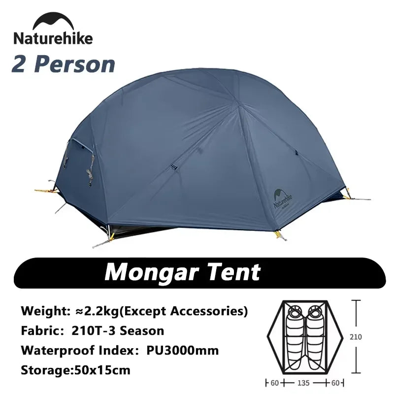 Naturehike Mongar Waterproof Ultralight Backpacking Tent
