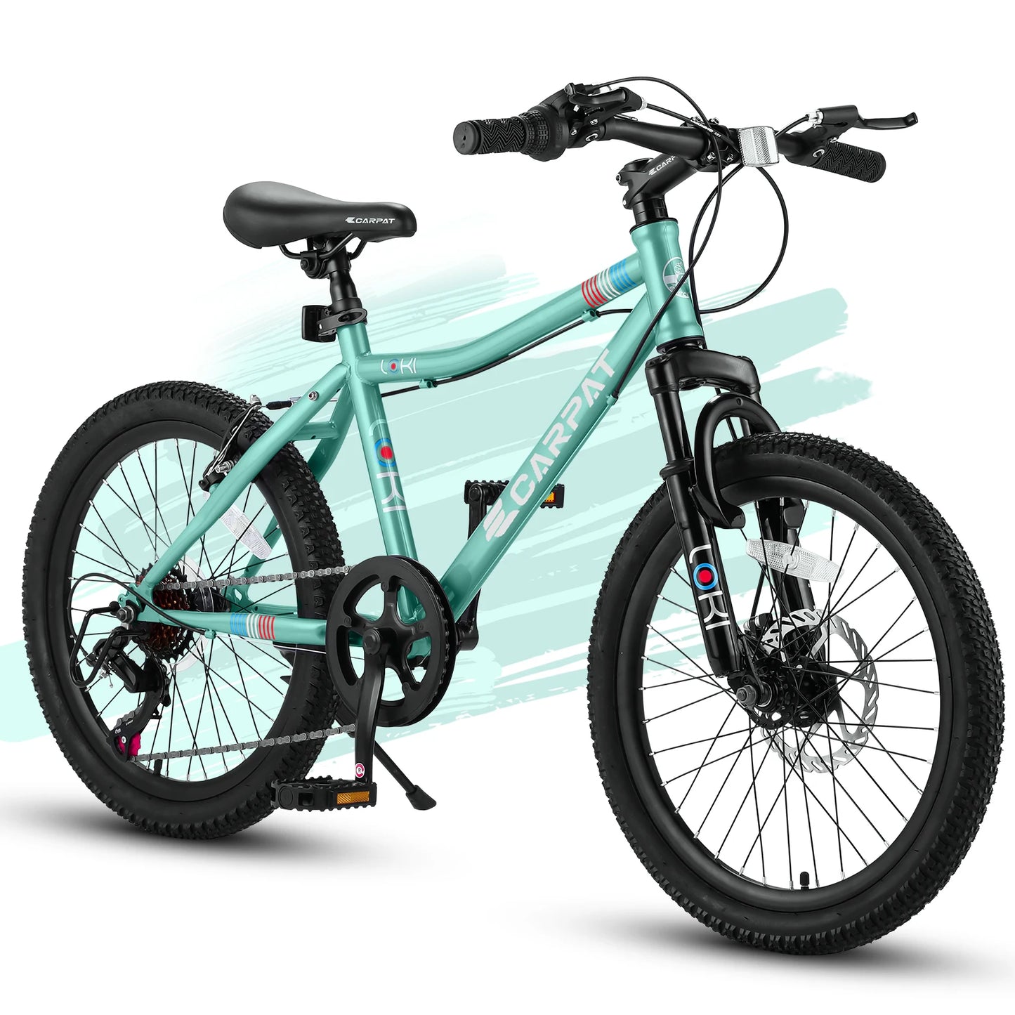 Ecarpat 20 Inch Kids Mountain Bike With 7 Speed Gears