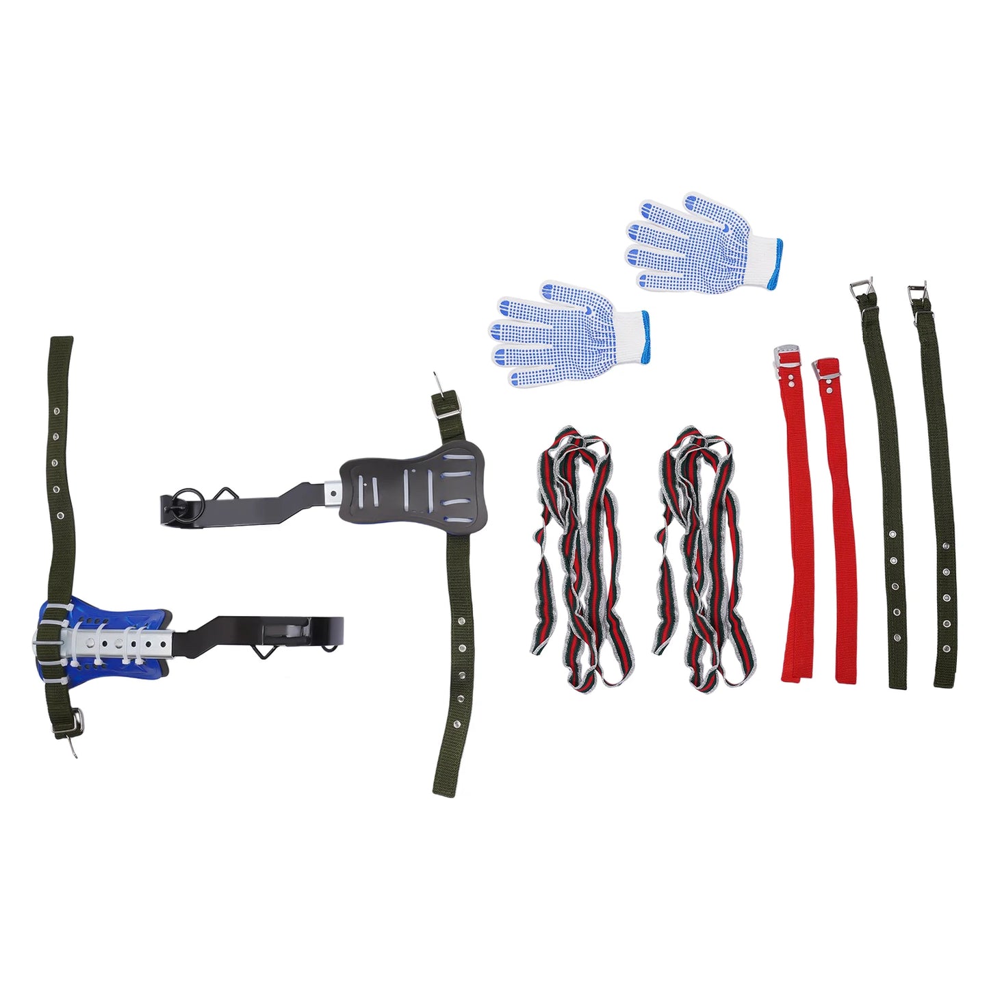 Tree Climbing Spikes Set with Safety Belt and Rope
