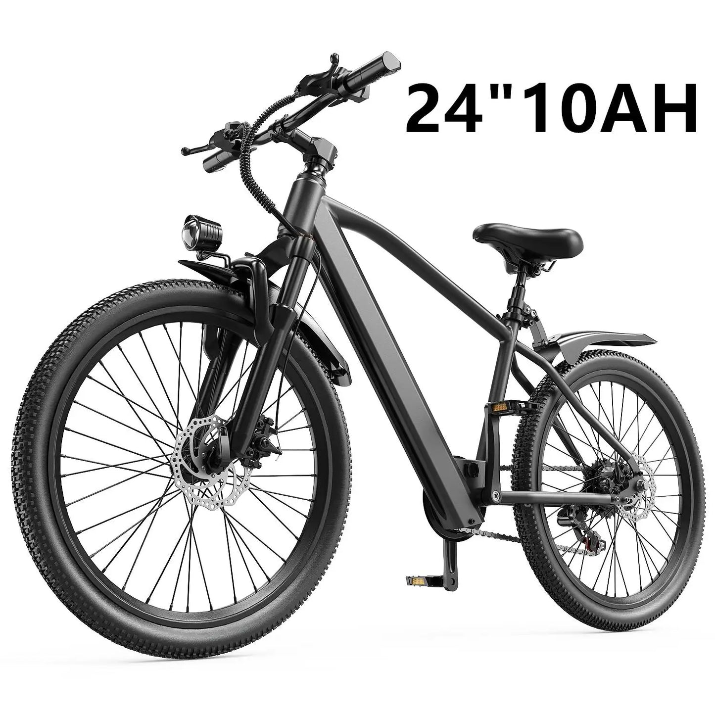 Adults Electric Mountain Bike 36V 500W Powerful Commuter 21 Speed