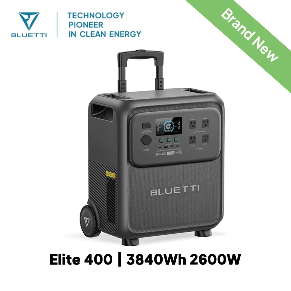 BLUETTI Elite 400 Portable Power Station 3840Wh High Capacity