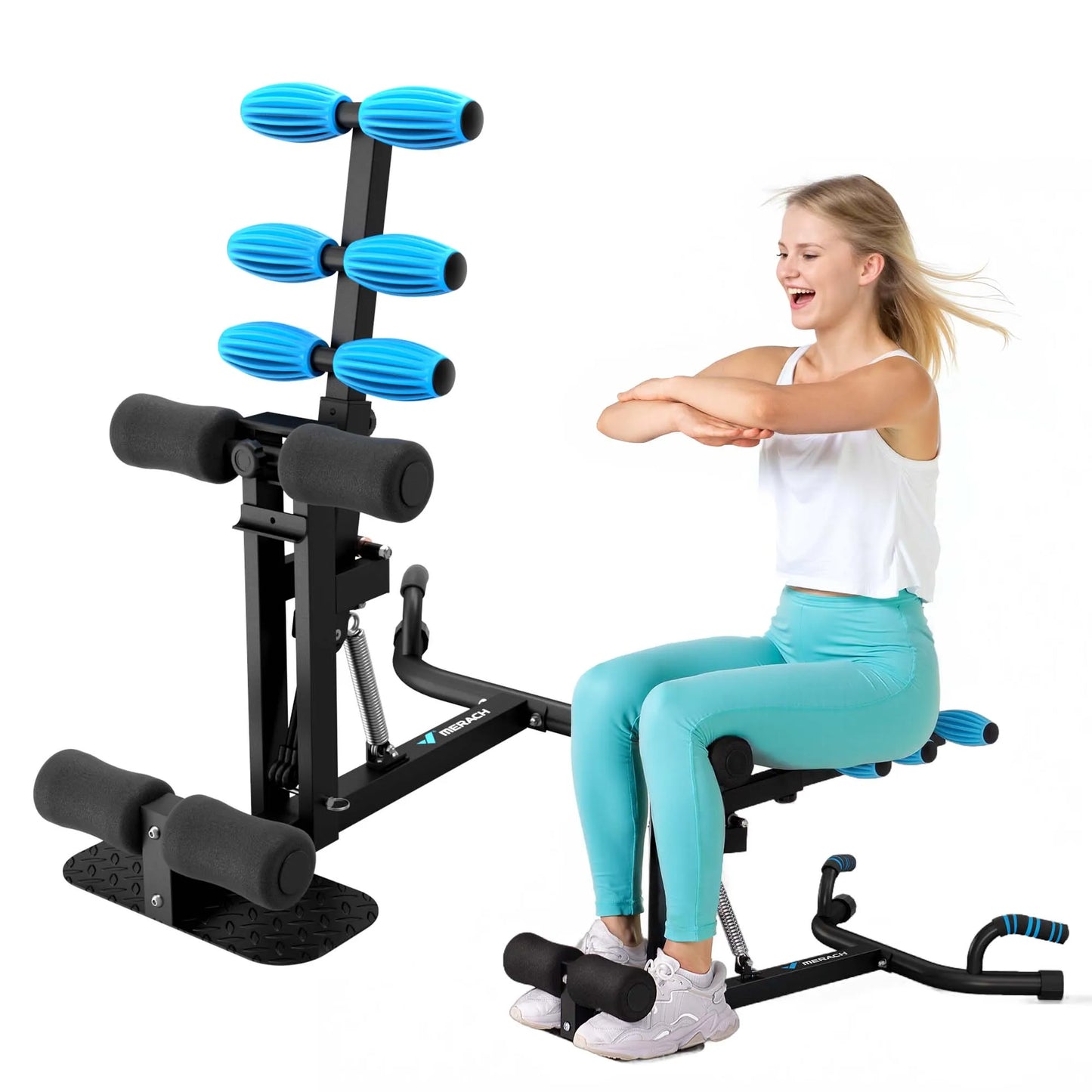 MERACH Deep Squat Machine For Glutes Core Legs Workout