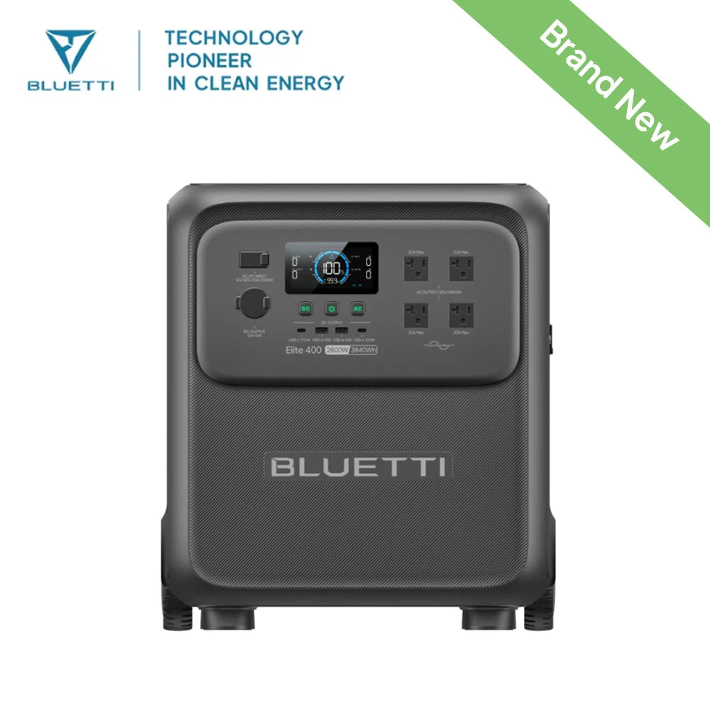 BLUETTI Elite 400 Portable Power Station 3840Wh High Capacity