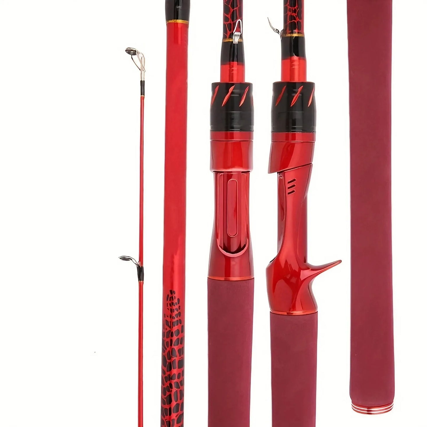 Carbon Fiber Fly Rod With Ceramic Guide Rings Ultralight