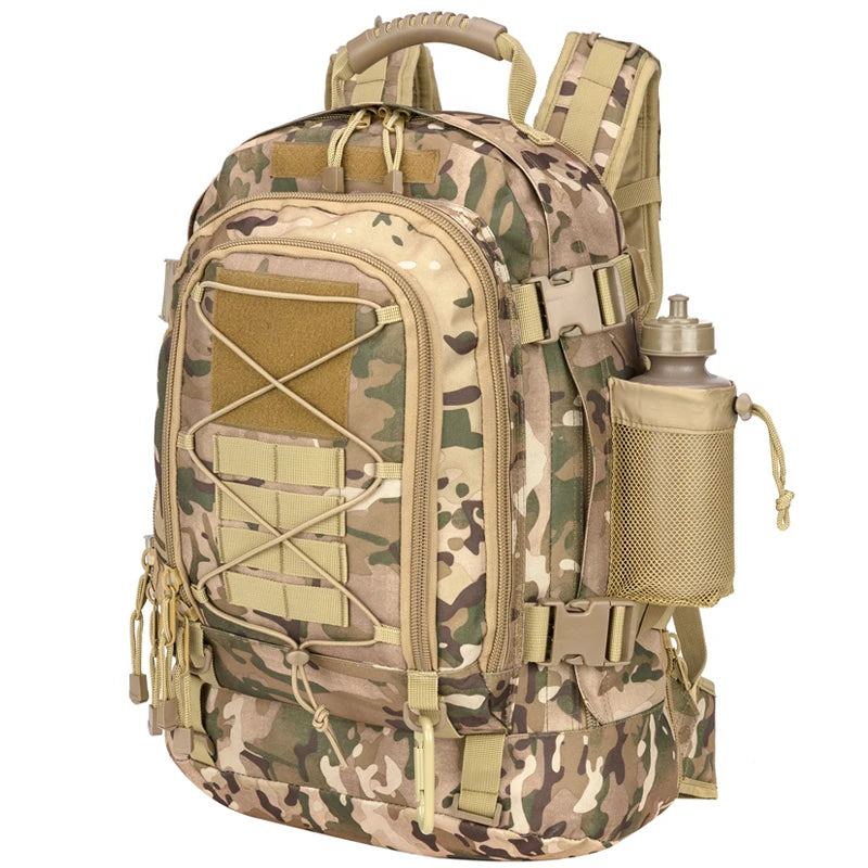 LQARMY Military Tactical Backpack With Molle System For Hiking