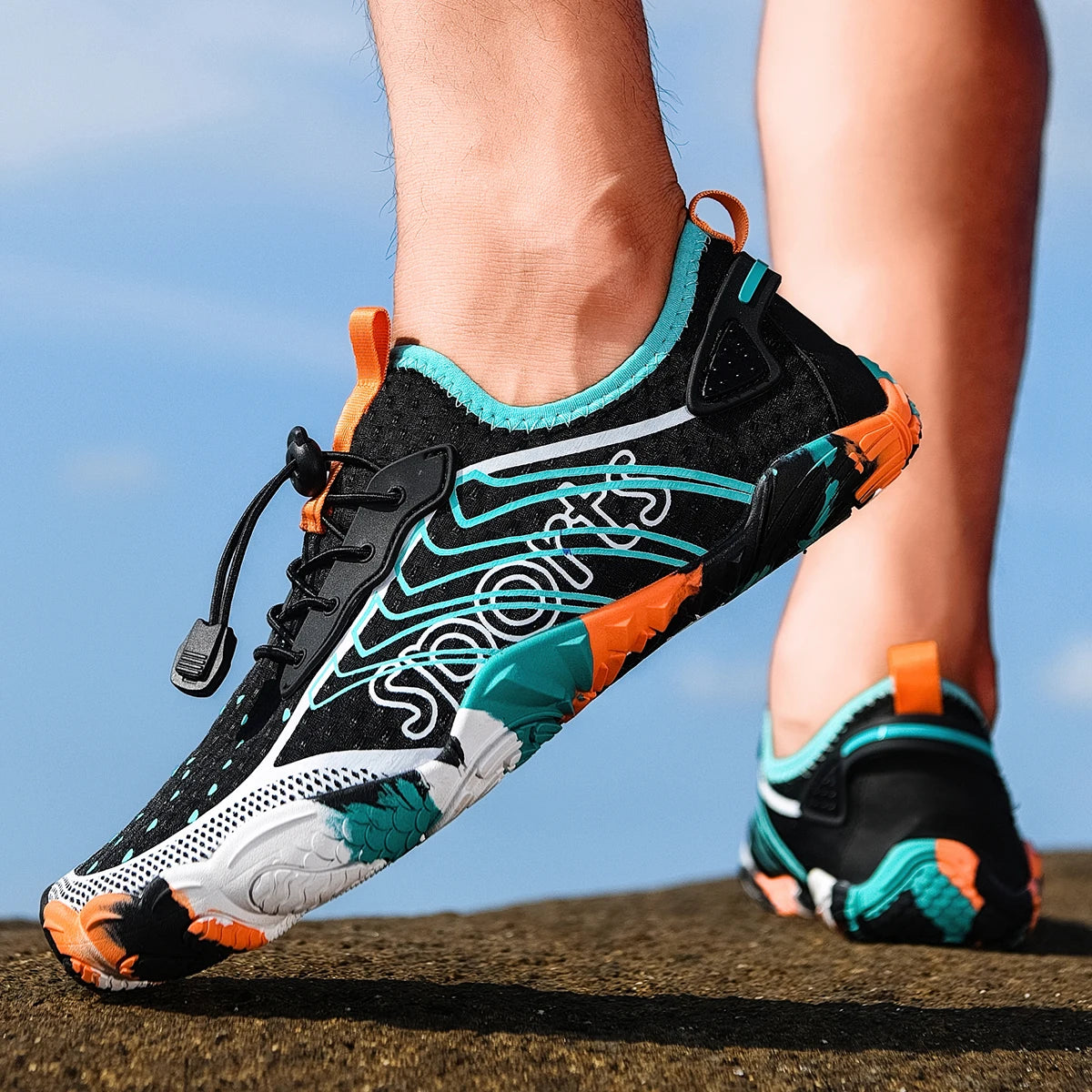 Quick Dry Barefoot Water Shoes For Beach Swimming And River Hiking