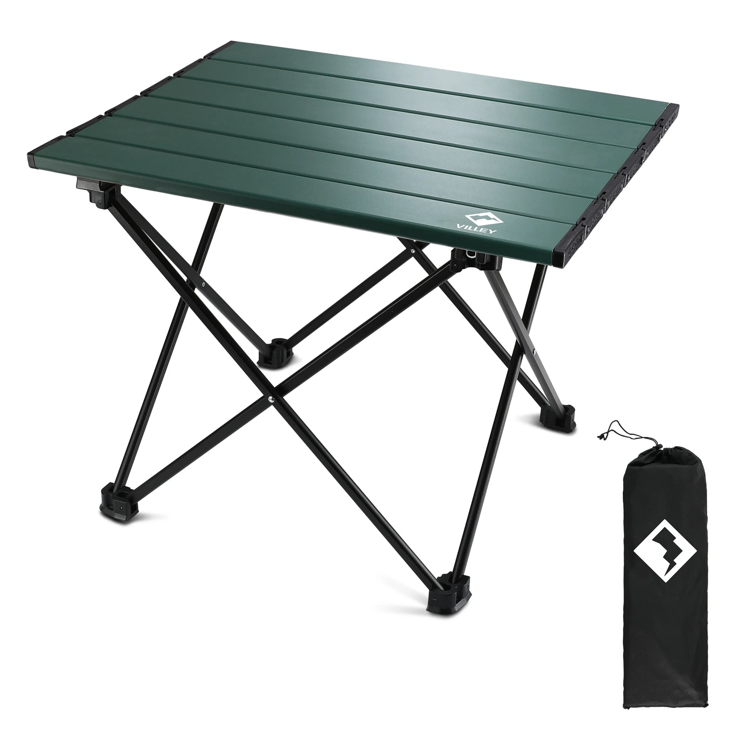 VILLEY Ultralight Folding Portable Camping Side Table