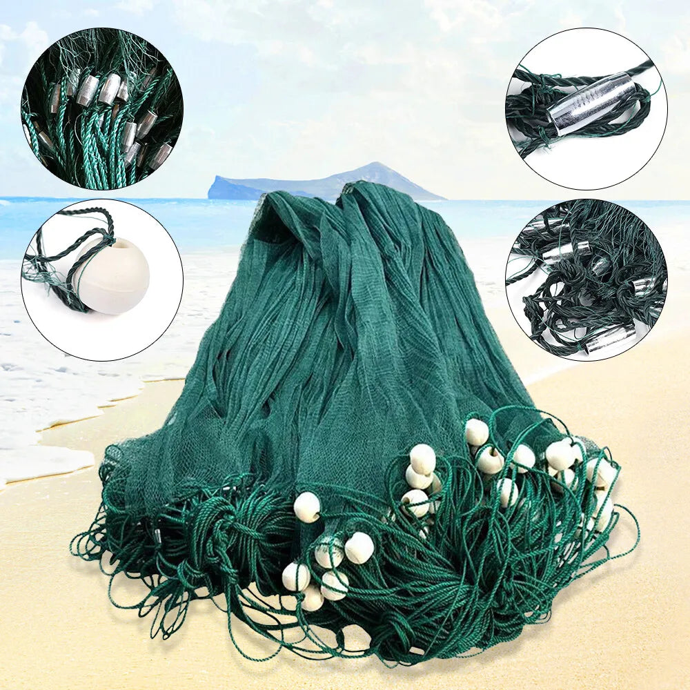Polyethylene Fishing Net With Encrypted Mesh Prevents Fish Escape