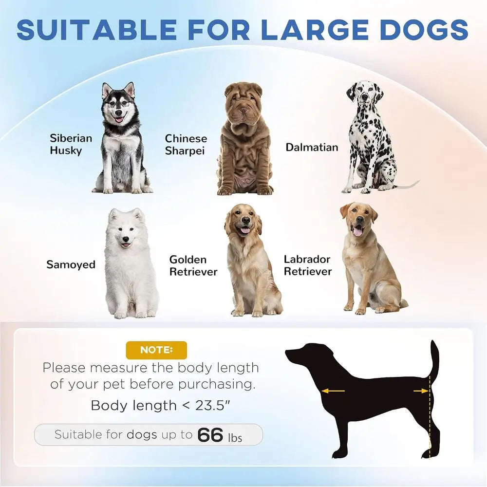 Luxury Large Dog Couch With Washable Cover And Wooden Legs
