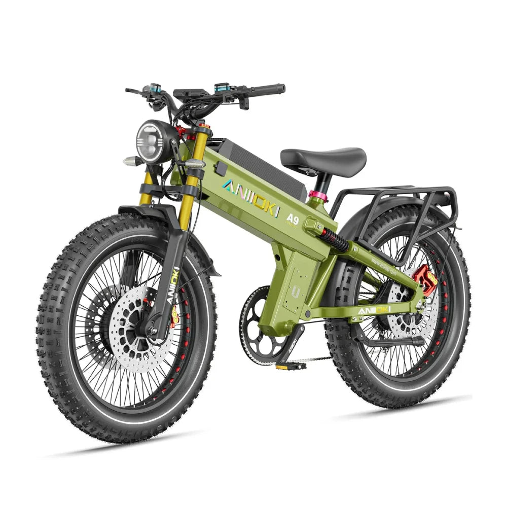 Electric Bike 6000W Dual Motor AWD Fat Tire 60V Plus