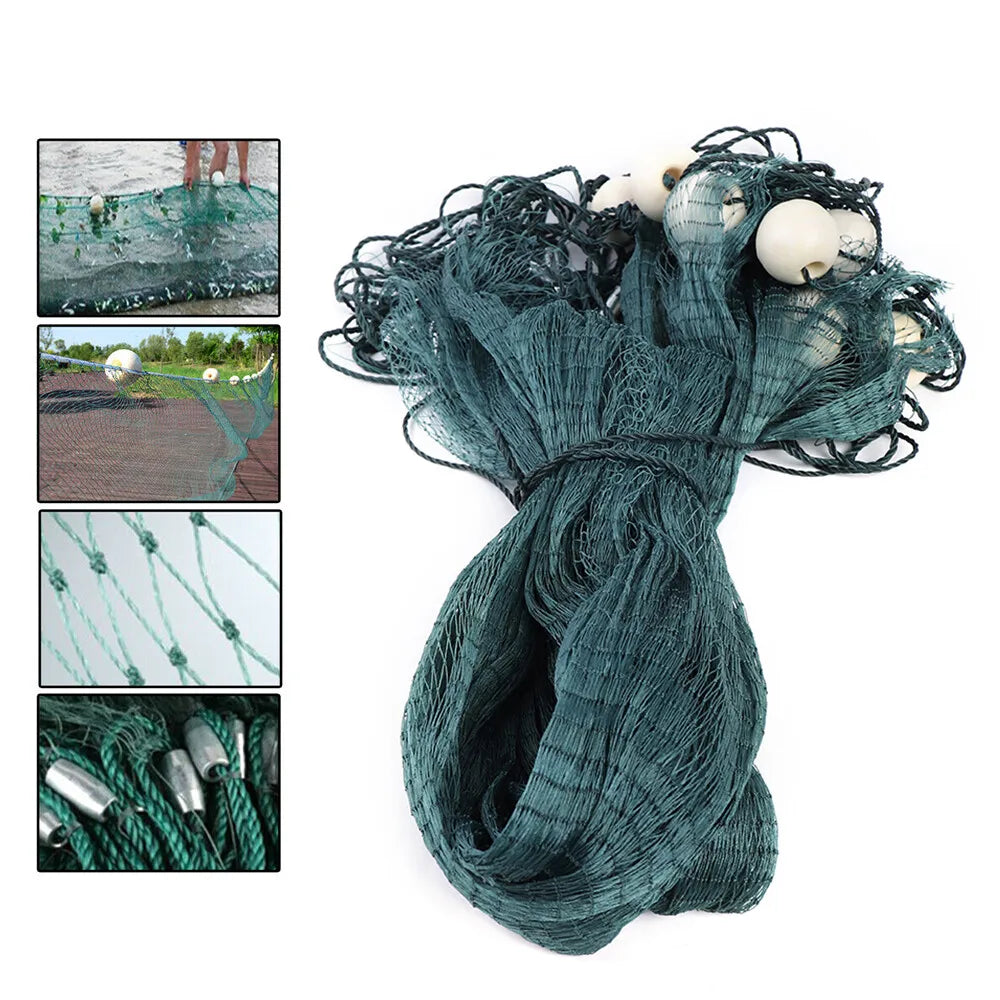 Polyethylene Fishing Net With Encrypted Mesh Prevents Fish Escape