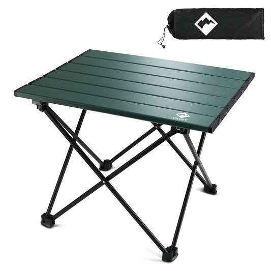 VILLEY Ultralight Folding Portable Camping Side Table
