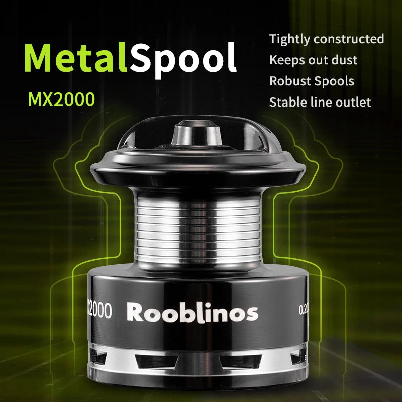 Rooblinos MX Spinning Reel Five Point Two To One Gear