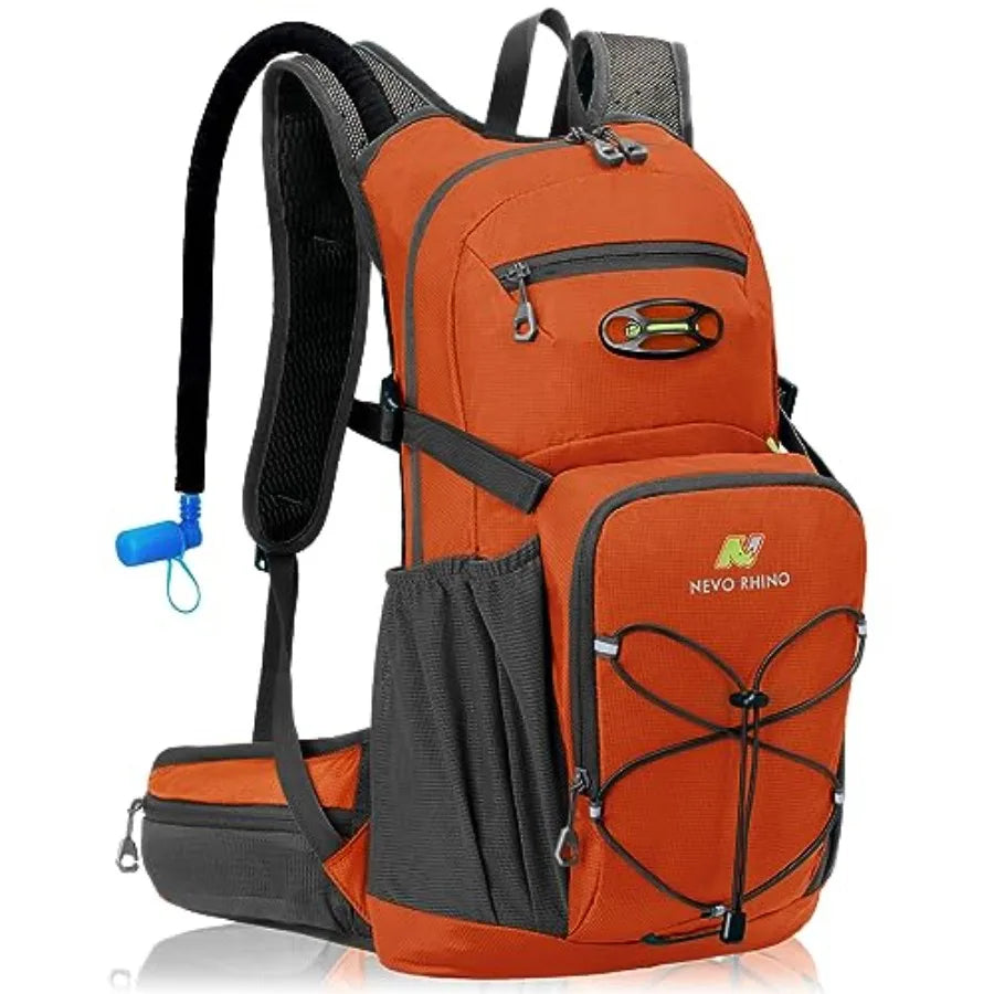 Hydration Backpack for Hiking With Durable Water Bladder System