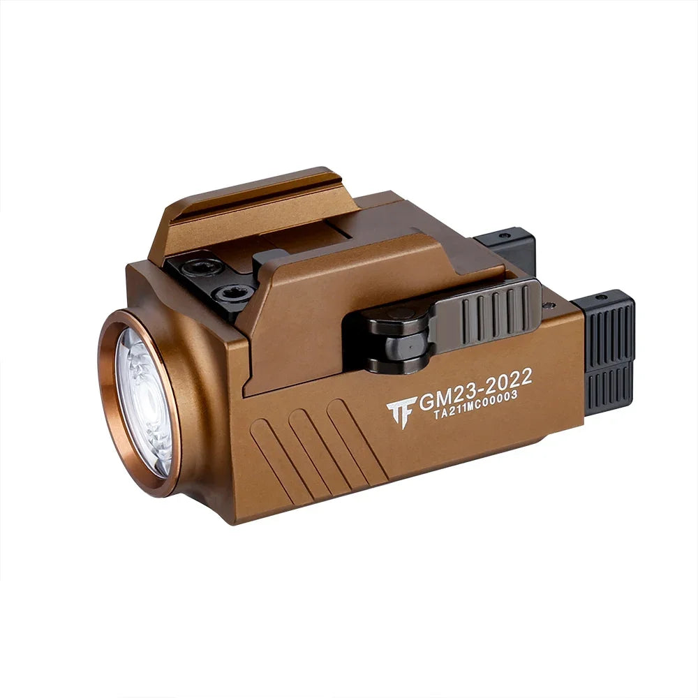 TrustFire GM23 800LM Tactical USB Rechargeable Flashlight For Picatinny Rail