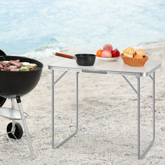 Tuenort Heavy-Duty Portable Folding Table For Outdoor Use