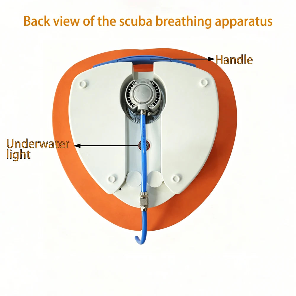 LieyuDive Tankless Scuba Breathing System Portable Underwater Ventilator