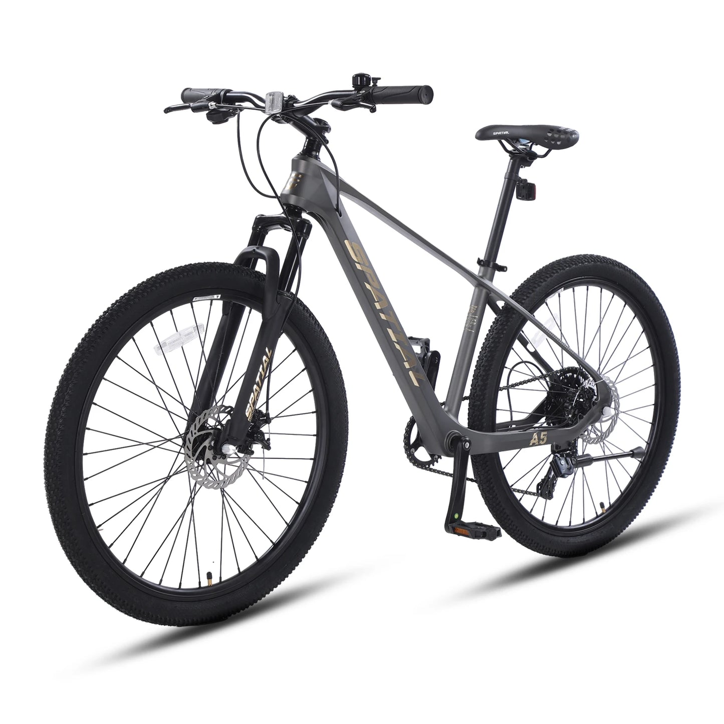 Spatial Magnesium Alloy Mountain Bike Hardtail With Front Suspension