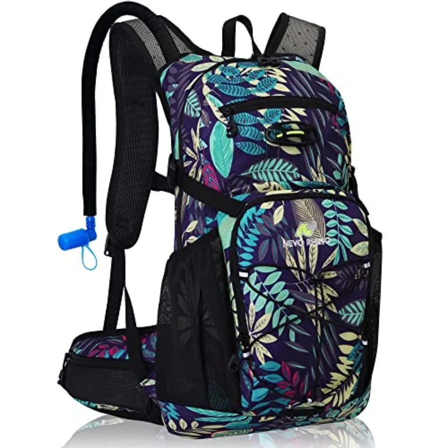 Hydration Backpack for Hiking With Durable Water Bladder System