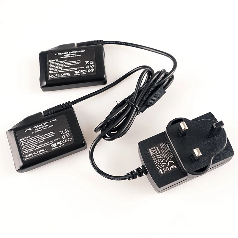Snow Deer Rechargeable Battery Charger With 2200mAh Battery