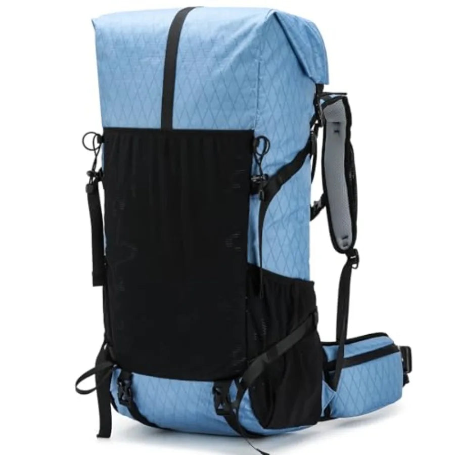Hiking Backpack, 40L to 50L Extra Large Capacity Hiking Bag, Internal Frame Camping Backpack, Upgraded X-PAC Lightweight Sport