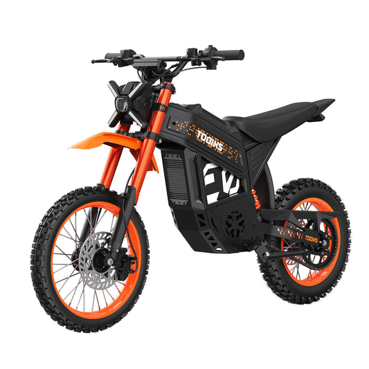 Electric Dirt Bike for Teens Adults, Mid-Drive Motor 3500W Peak, Dirt Bike，Electric Motorcycle 48V23Ah Battery, 50-Mile Range,