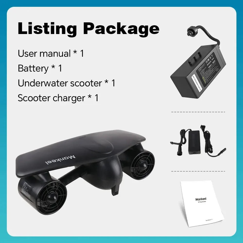 Mankeel Electric Underwater Sea Scooter For Snorkeling
