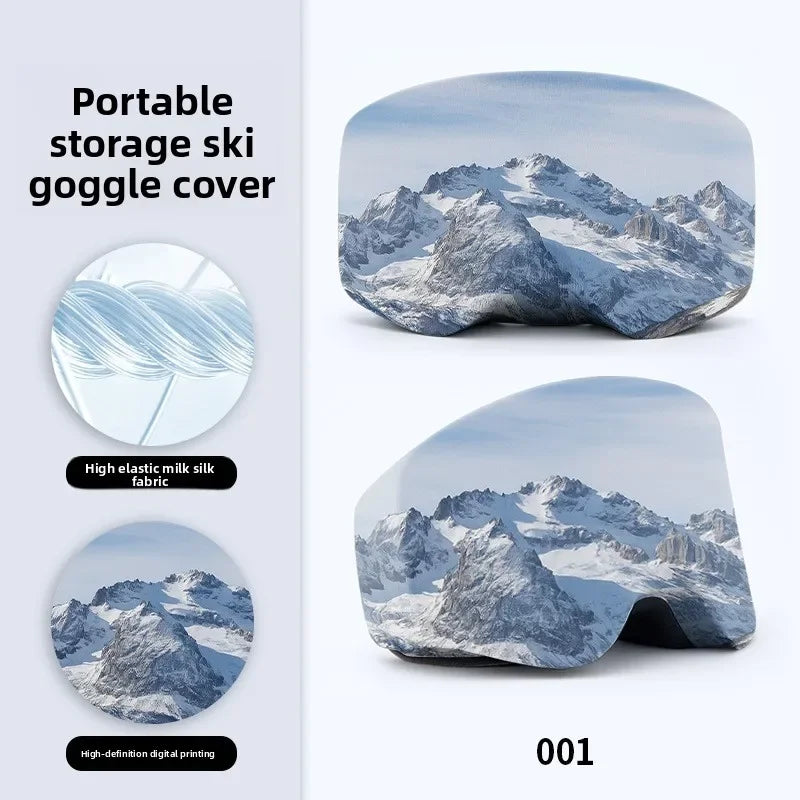 Scratchproof Ski Goggle Cover for Snow Sports Protector