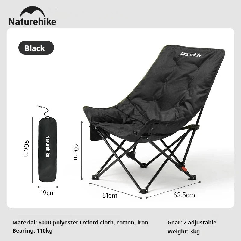 Naturehike High Back Moon Chair For Camping Outdoor Leisure