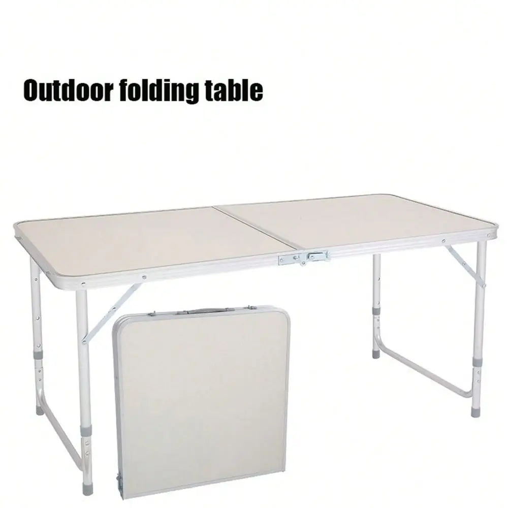 Outdoor Folding Aluminum Camping Table Lightweight Portable Picnic