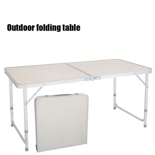 Outdoor Folding Aluminum Camping Table Lightweight Portable Picnic