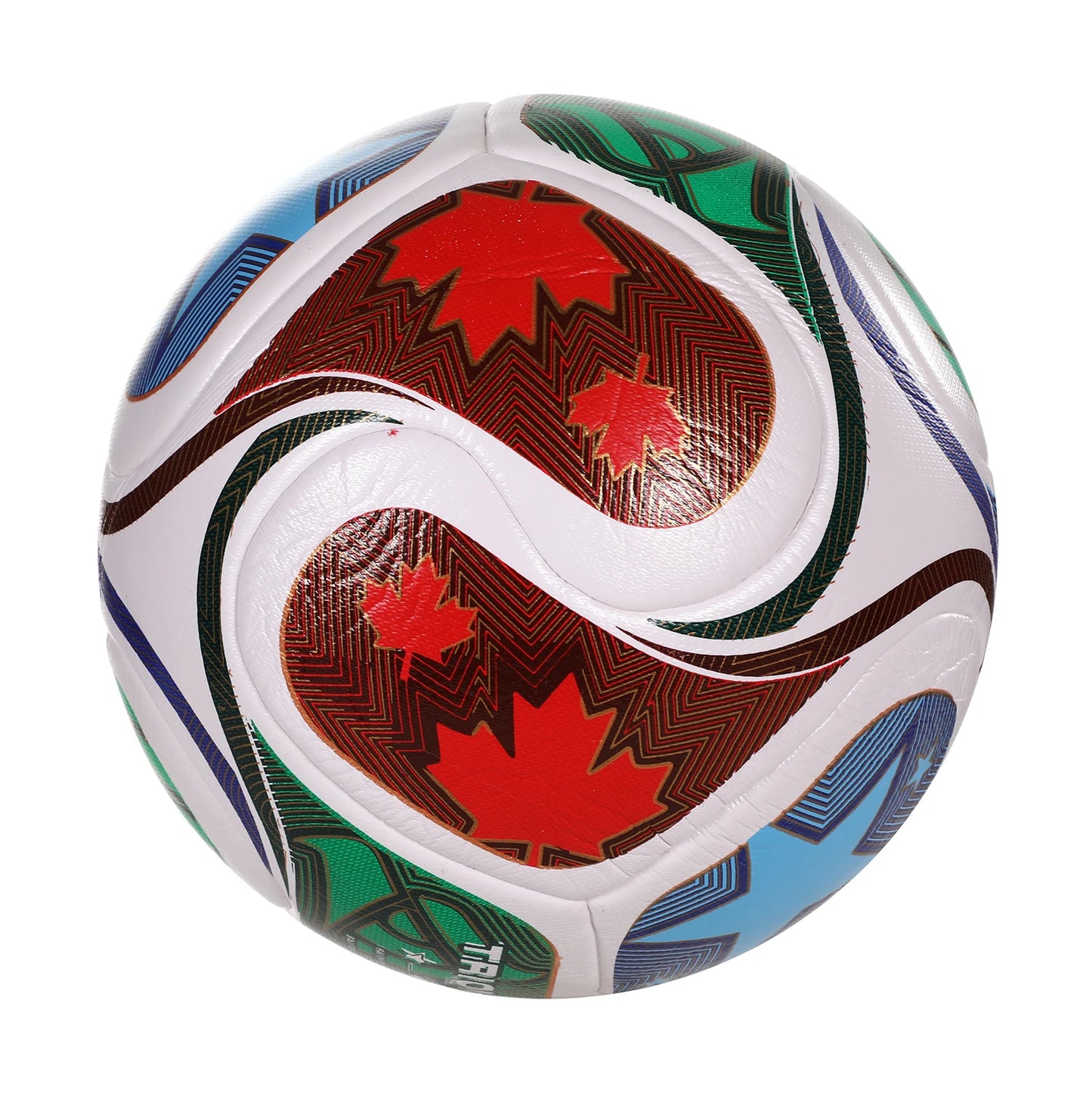 LISM PU Leather Seamless Soccer Ball for Training and Match