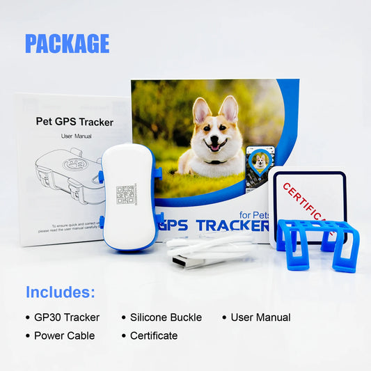 WANWAYTECH GPS Pet Tracker for Dogs and Cats with IoT