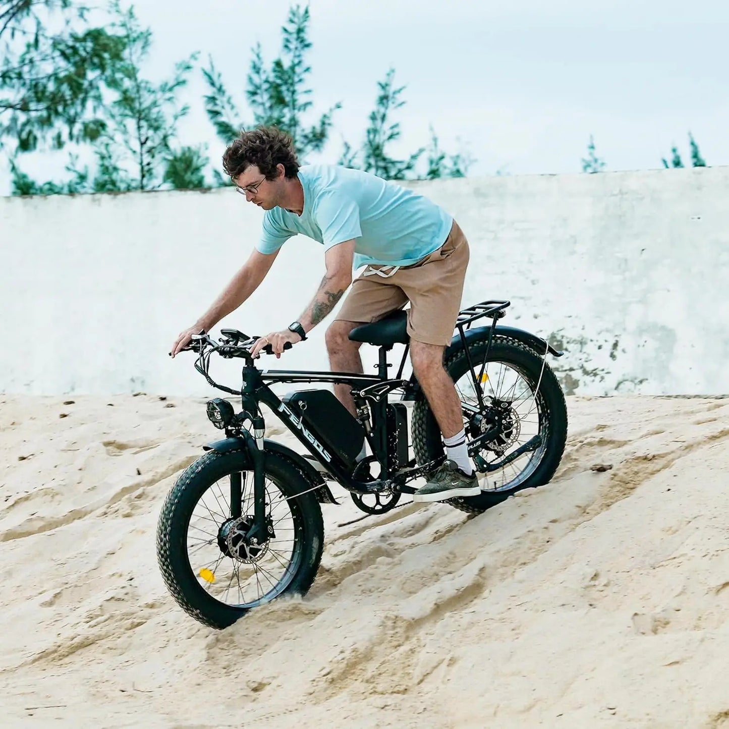 FENGQS Q8PLUS 6000W Dual Motor Electric Mountain Bike