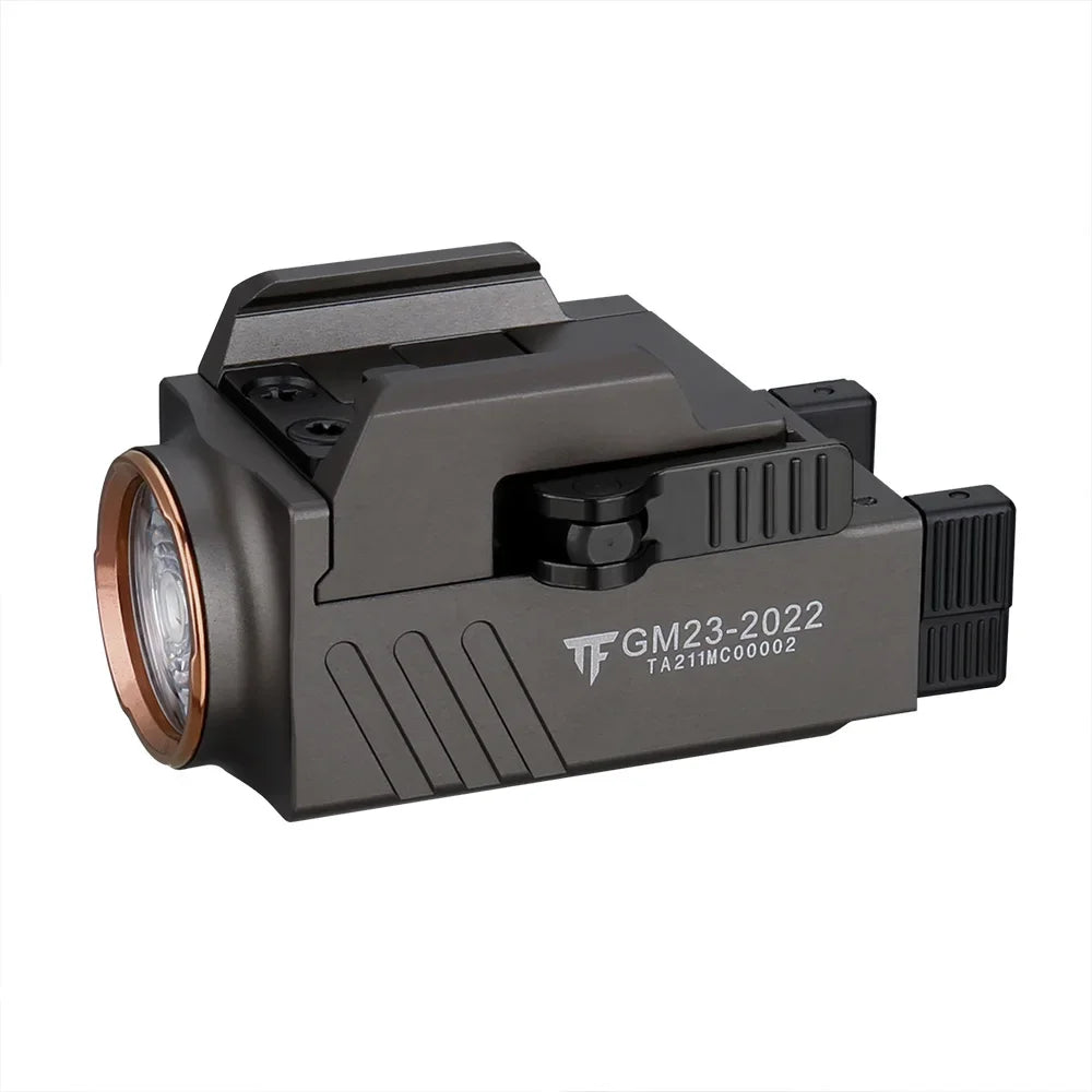 TrustFire GM23 800LM Tactical USB Rechargeable Flashlight For Picatinny Rail