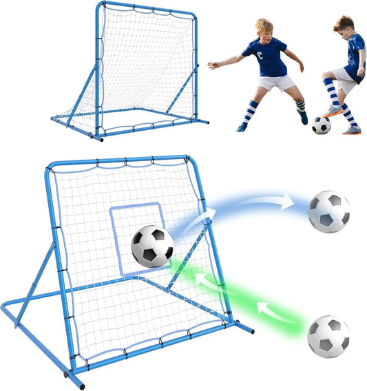 Tacleekii Multi Sport Rebounder Net for Soccer Baseball Volleyball Training