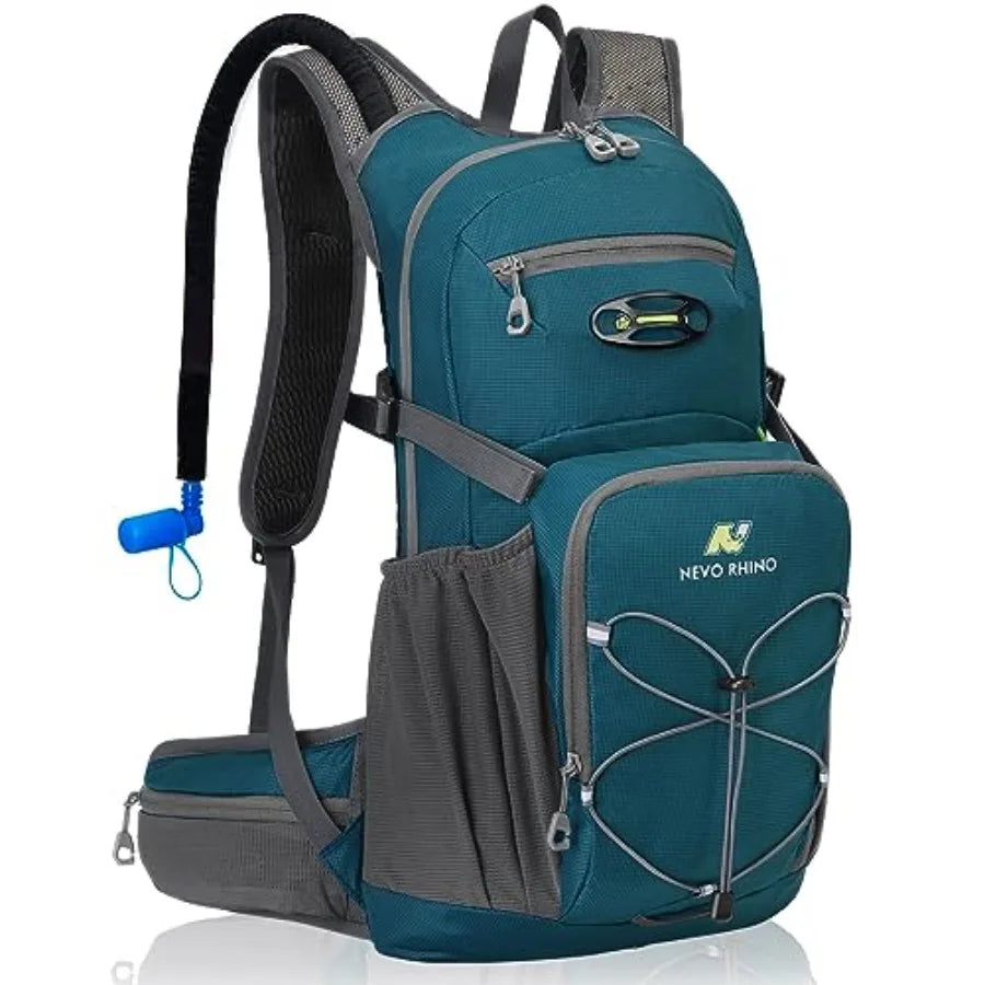 Hydration Backpack for Hiking With Durable Water Bladder System
