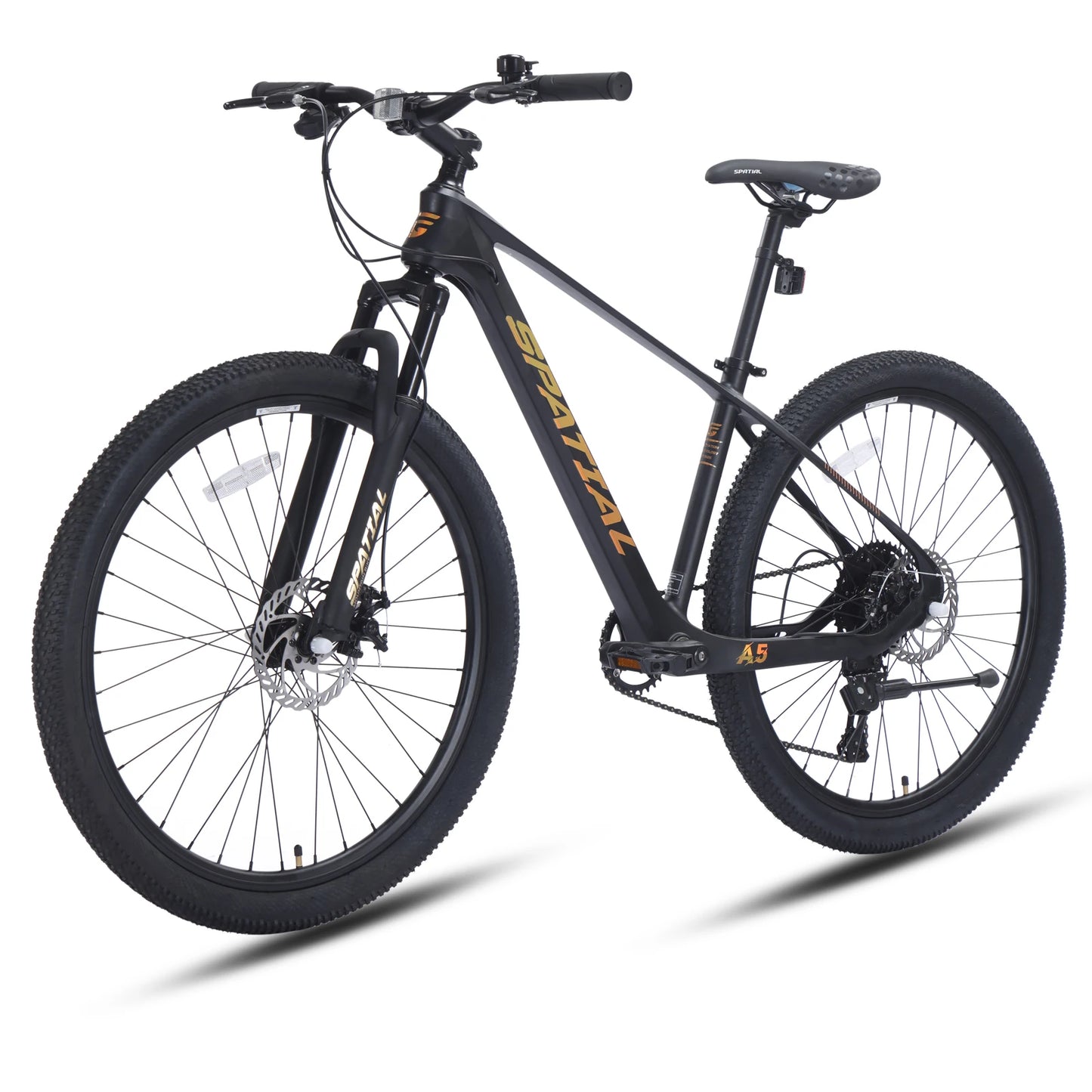 Spatial Magnesium Alloy Mountain Bike Hardtail With Front Suspension