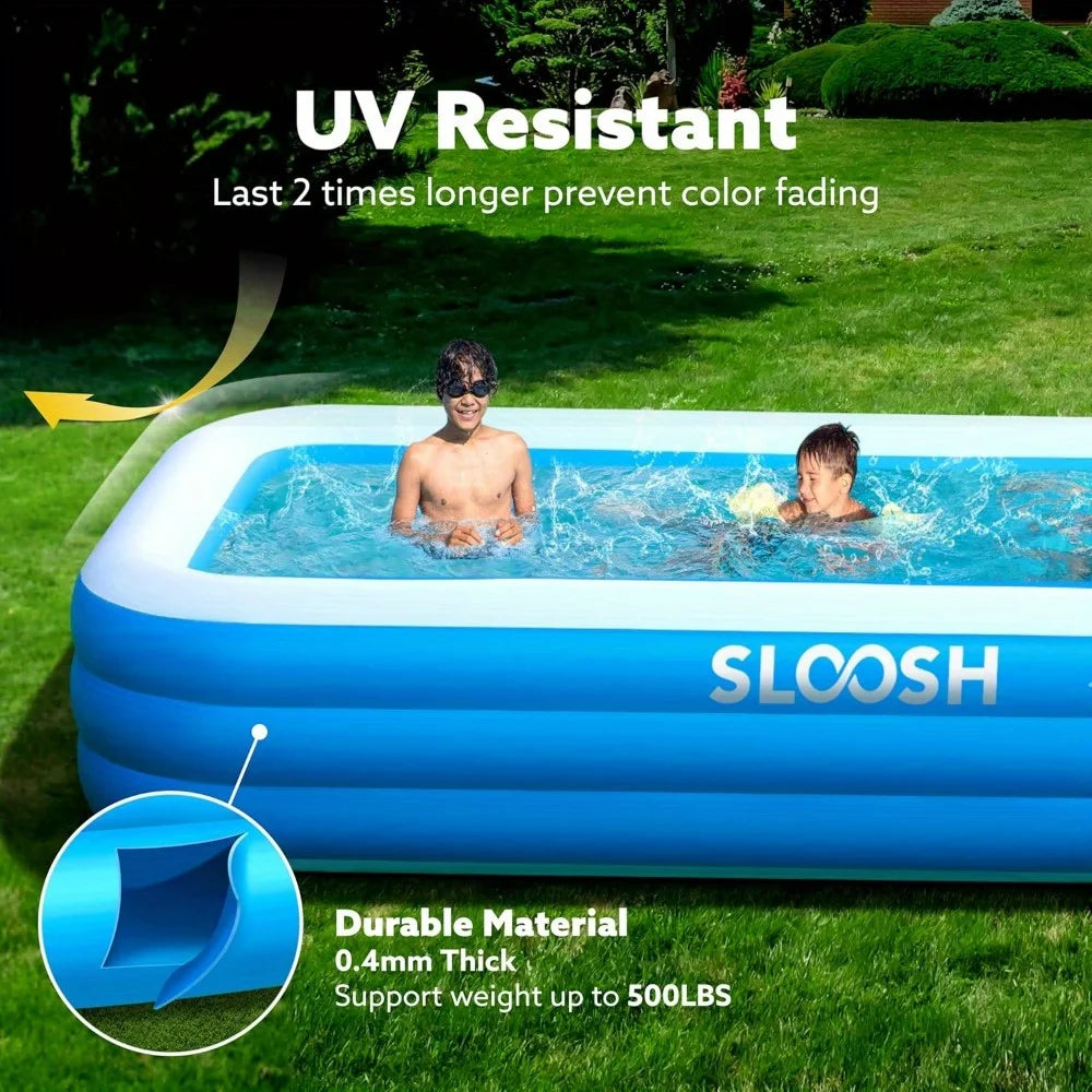 Joyfy Family Inflatable Pool For Backyard Water Fun