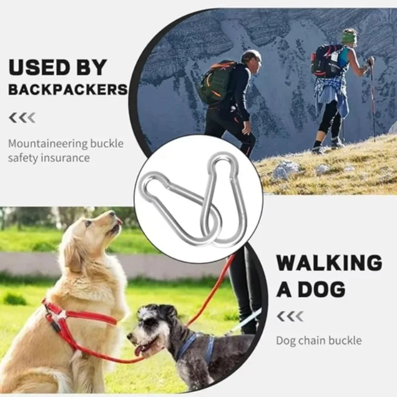 Mini Nylon Carabiner for Outdoor Gear and Keychain