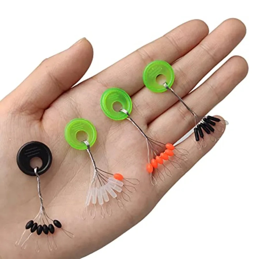 Fishing Rubber Bobber Beads Stoppers For Float Positioning