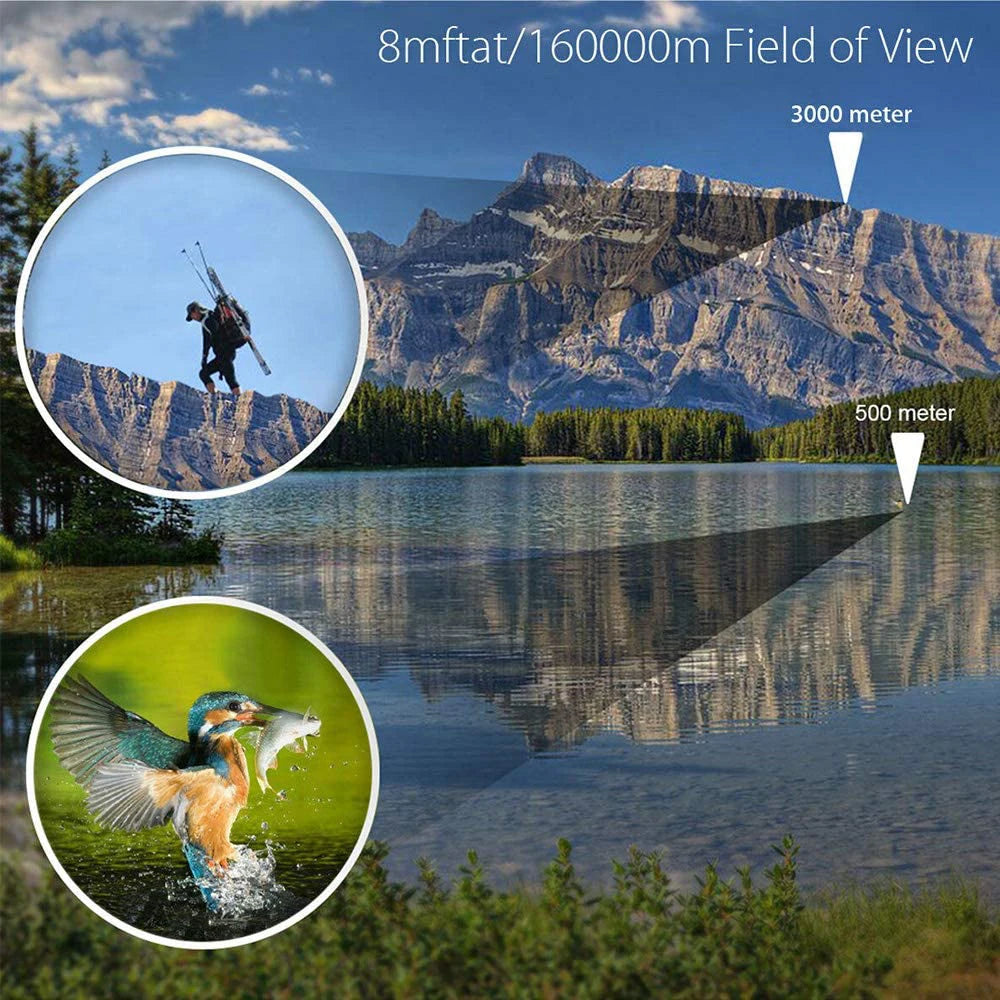 Tensdarcam 8x35 Portable Binoculars for Outdoor Hunting and Bird Watching