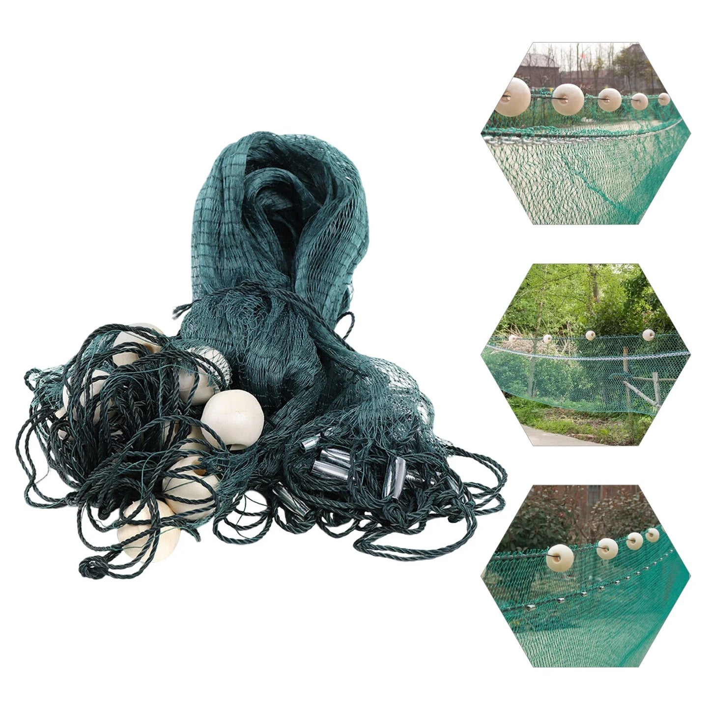 Bymaocar Gill Net Drag Net For Sea Lake River Fishing