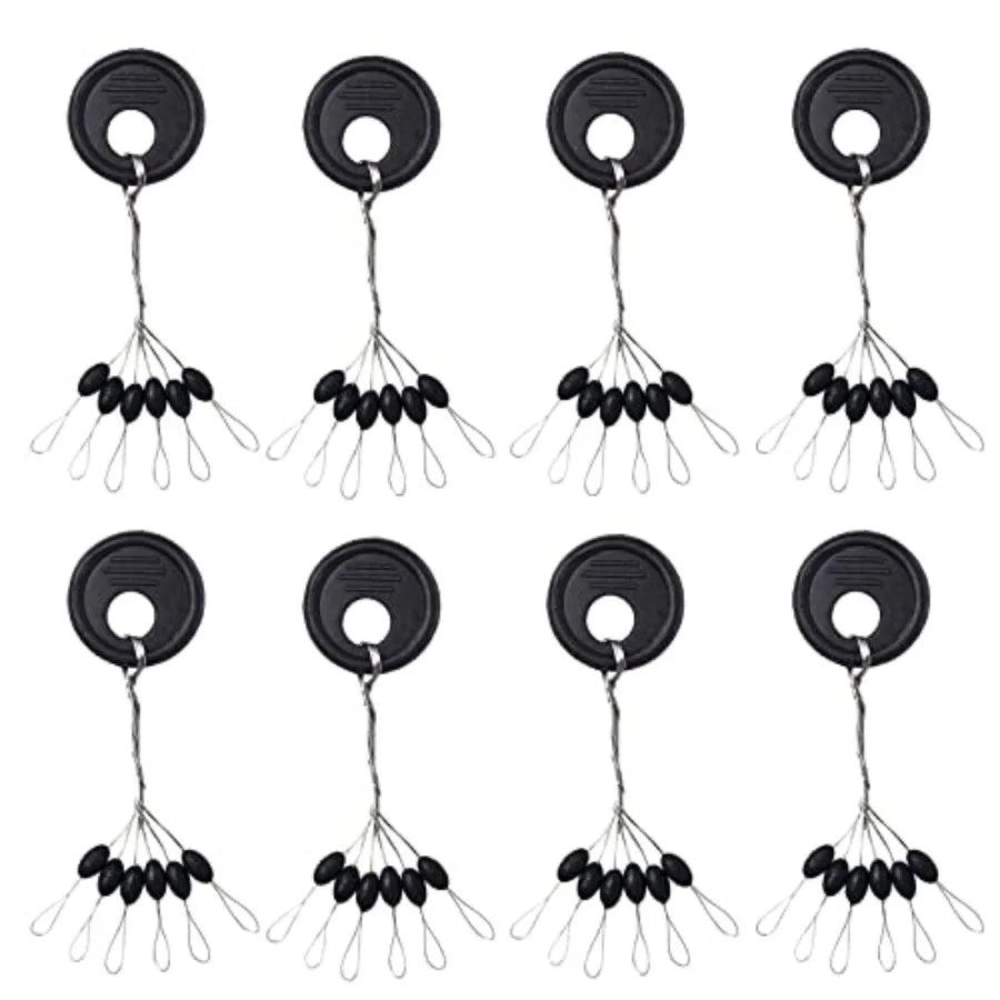 Fishing Rubber Bobber Beads Stoppers For Float Positioning