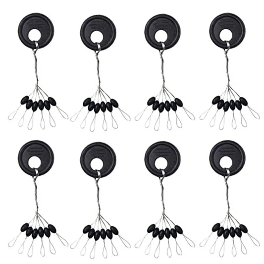 Fishing Rubber Bobber Beads Stoppers For Float Positioning