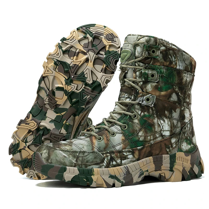 Louis Kadhr Men's Hiking Boots Lightweight Tactical Outdoor Footwear